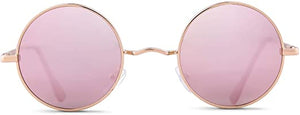 Aizero John Lennon Glasses Round Polarized Sunglasses Hippie Glasses for Women Men