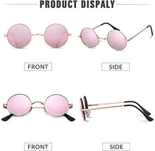 Load image into Gallery viewer, Aizero John Lennon Glasses Round Polarized Sunglasses Hippie Glasses for Women Men
