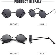 Load image into Gallery viewer, Aizero John Lennon Glasses Round Polarized Sunglasses Hippie Glasses for Women Men pack of 2
